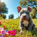 Blue nose pitbull puppy